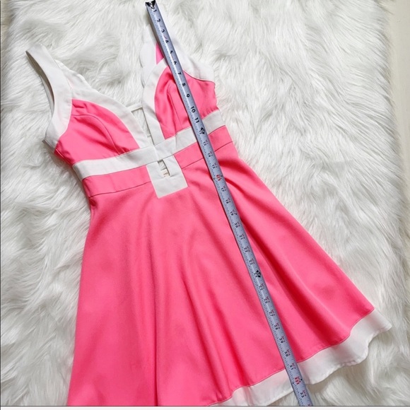 2/$20🌸NWT Tea & Cup Cutout Fit and Flare Dress - Picture 8 of 8